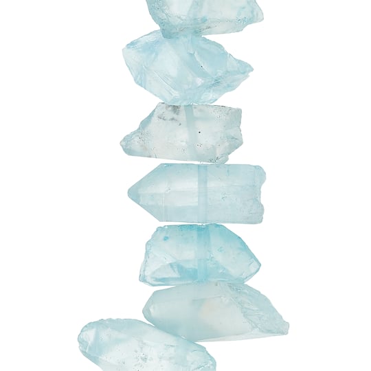 Light Blue Crystal Chunk Beads by Bead Landing™ Michaels